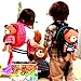 XIAOMEI Branded Baby/Toddler Detachable 3D Soft Toy Safety Backpack Walking Harness and Reins With Gift Purse - Navy