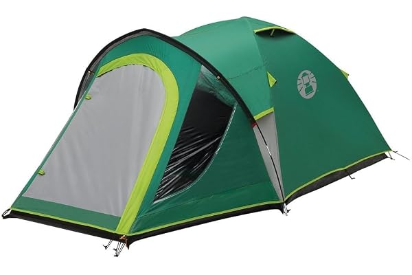 Coleman Tente Kobuk Valley tente de camping, toile avec Technologie BlackOut Bedroom, tente festival, tente dôme ultra légère,, 100% imperméable