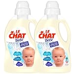 Le Chat Bébé Lessive Liquide 50 Lavages 1,5 L - Carton de 2