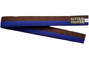 mmasport Cintura Karate Judo Aikido Taekwondo Belt per Arti Marziali in Cotone Basic