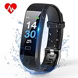TOPLUS Montre Connectée Bracelet Connecté Podometre Smartwatch Cardio Homme Femme Etanche IP68 Montre Sport Multifonctionnelle pour Android iOS