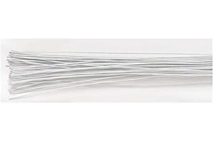CULPITT Floral Wire - White 24 Gauge - Pack of 50