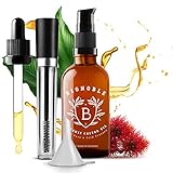 BIONOBLE HUILE DE RICIN BIO 100% Pure et Naturelle • Inclus Mascara Huile de Ricin Cils, Sourcils • Huile de Ricin Barbe • Huile de Ricin Cheveux • Huile Ricin BIO • Castor Oil (50ml)