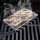 Blumtal Smoker Räucherbox aus rostfreiem Edelstahl – Gas-Grillzubehör oder Holzkohlegrill, 20x13x3,5cm, Silber – Bild 2