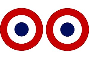 BEARN 2x sticker autocollant aviation militaire air force avion cocarde france