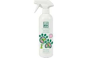 GNCPETS Repelente Antimicciones Menforsan - Solución Instantánea y Duradera contra Orines de Perros y Gatos en Exteriores (500 ml). Anti orines Perros. Elimina el Pipi y los olores de Perro y Gato