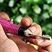 SupplyEU Variable Speed Rotary Detail Carver Deep Pink Electric Pen-Shape Nail Art File Drill + 6 Bits Acrylic UK plug