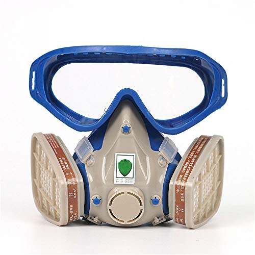 Preisvergleich Produktbild Gasmaske Kopfaufbau Spezialaspekt, chemisches Gasstaubschutz, feuersicher Formaldehyd Smog PM2,5 Augenmaske, ist ein umfassendes Anti-Virus.