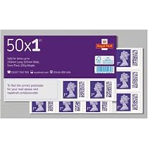Royal Mail 2nd Class Stamp Sheet Of 50 | XL Office Solutions