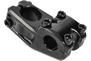 KHEBIKES KHE Freestyle Alround BMX 7005 - Potencia de aluminio 1 1/8 (carga superior, 50 mm, solo 264 g), color negro