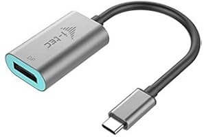‎I-TEC i-tec USB-C auf DisplayPort Metal Adapter 60Hz, 1x Display Port 4K Ultra HD, kompatibel mit Thunderbolt 3