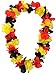 Produktbild normani Deutschland Hawaiikette Blumenkette 5 Stück bis 200 Stück Wählbar 100 cm zur WM 2018 Fussball Farbe 20 Stück