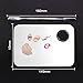 SelfTek Stainless Steel Mixing Palette with Spatula for Cosmetic Makeup Beauty Salon