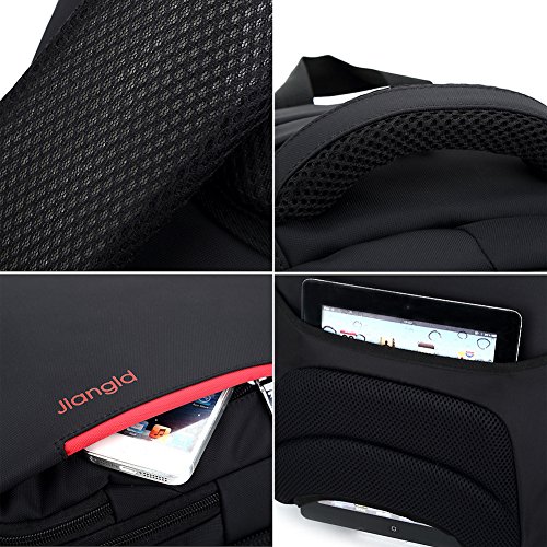 Studenten Campus Schulrucksack Geschäftsreisen mit großen Kapazität für Damen Herren Mehrzweck Casual Daypack Laptop Rucksack für Notebook Ipad bis 15-15.6 Zoll in verschiedenen Farben - 6