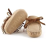Itaar Babyschuhe Lauflernschuhe Quasten Schnürung Bogen mit weicher und rutschfester Sohle in 5 Farben für Babys 0-18 Monate - 4