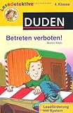 Cover zum Buch Betreten verboten! 4. Klasse