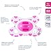 Difrax Dental Pacifier (Newborn, Pink Hearts)