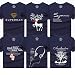 Produktbild DONG 6 Stück Sommer Herren Kurzarm T-Shirt Herren koreanische Version des halbärmeligen Hemdes Rundhals Kleidung Trend Normallack Weißes Hemd,11,XXXL