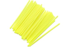 AUBLINTO 72 piezas Cubiertas de radios de bicicleta,protector de radios moto Protector De Radios De Ruedas fundas protectoras para llantas de motocross Cubierta de radios de rueda