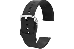 cobee Klockarmband i silikon, vattentät, snabbfrigörande, sport, svettbeständig, arbete, universell