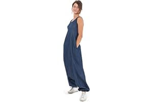 FANTAZIA Combi sarouel jean femme Dhakka - Taille S au XXXL Bleu