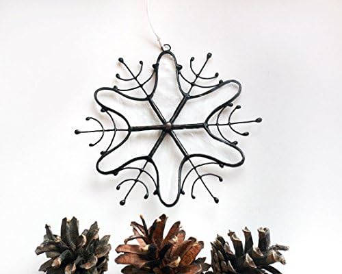 Big Stained Glass Snowflake Decor, Handmade Home Decor, Decor for Holidays, Cozy Home, Home Decore Ideas, Christmas Ornaments,Glass Snowflake Ornaments, Artkvarta Jewelry