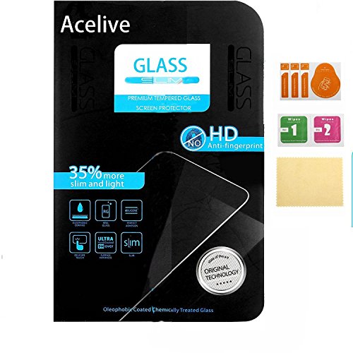 Samsung S6 Schutzfolie, Acelive 2 Stück Gehärtetem Glas Panzerglas Displayschutzfolie Folie für Samsung Galaxy S6 (Bewusst Kleiner Als Das Display, Da Dieses Gewölbt Ist) - 5