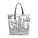 Produktbild Bennigiry tote-001, Damen Schultertasche Crusoe Set Sail One Size