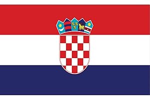 TrendClub100® Fahne Flagge „Kroatien Croatia HR“ - 150x90 cm / 90x150cm