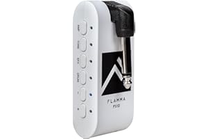 FLAMMA - Portable guitar headphone amplifier with 28 drum slots, 14 built-in effects, 14 amp models, 5 tone colors, support USB audio recording and