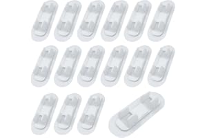 ONEBO Selbstklebend Schlauchschellen,PVC-Selbstklebe-Rohrschellen,für Gasrohre Wasserrohre,Rohren,Teich und Garten (13-16mm)