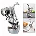 Produktbild Itian Swan Frucht Gabel Edelstahl Anzug Mit 3 pcs Gabel 3pcs Löffel