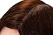 Goodofferplace® 90% Professional Real Hair 22 Inch Hairdressing Training Head Mannequin Head Hairdresser Training Head Cosmetology Mannequin Head w/Clamp For College and Professional Use