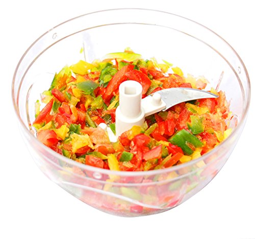 Maxitwist Obst- und Gemüseschneiderset mit 3 Klingen- und Schneebeseneinsatz - 3