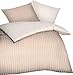 Produktbild Kaeppel Mako Satin Bettwäsche Eternity Combo Größe 135x200+80x80 cm Farbe Natur