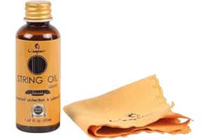 Morningmo Aceite de cuerda de guitarra para cuidar de instrumentos musicales a prueba de óxido, aceite de limón, guitarra, diapasón rosa, aceite de enfermería, accesorios de guitarra para cuerdas