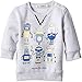 Billy Bandit Baby-Boys V05006 Sweatshirt, Grey (Gris Clair Chine), 6-9 Months (Manufacturer Size:09 Months)