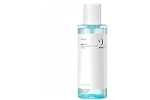 AOSEIENS BHA 2% Gentle Exfoliating Toner, esfoliante delicato del viso, acido salicilico per pori e sebo, estratto di tea tree, acido ialuronico, ceramidi