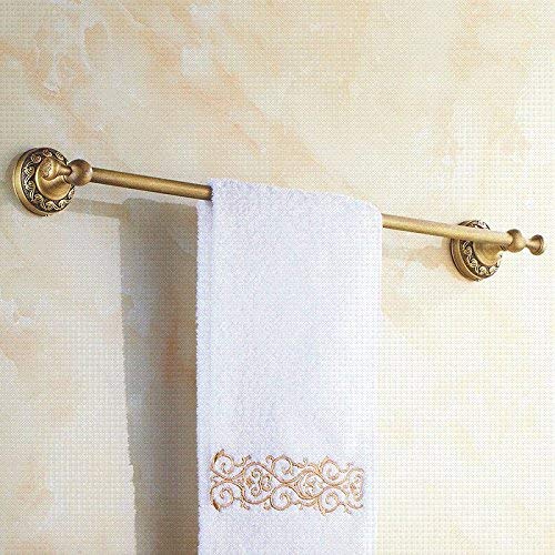 Preisvergleich Produktbild Kangru Alle Kupfer Antike Geschnitzte Handtuchhalter Handtuchhalter Chinesische Antike Handtuch Plain Kupfer (Color : 60cm (Standard))