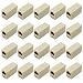 Produktbild HSeaMall 30 STÜCKE RJ45 Koppler Steckverbinder 8P8C Ethernet Netzwerkkabel Extender Kabel Joiner Stecker LAN Inline Koppler Gerade Modul Adapter Steckverbinder (30PCS RJ45 Coupler Connectors)