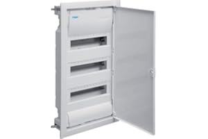 Hager VH36NC HWV, Volta, IP30,3 x 12PLE, DIN43870, blanc