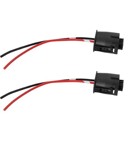 Douilles Ampoule H8 H11 – Lot De 2 Connecteurs Céramique Résistants à La Chaleur, Pour Phares Et Antibrouillards Voiture, Moto, Bateau