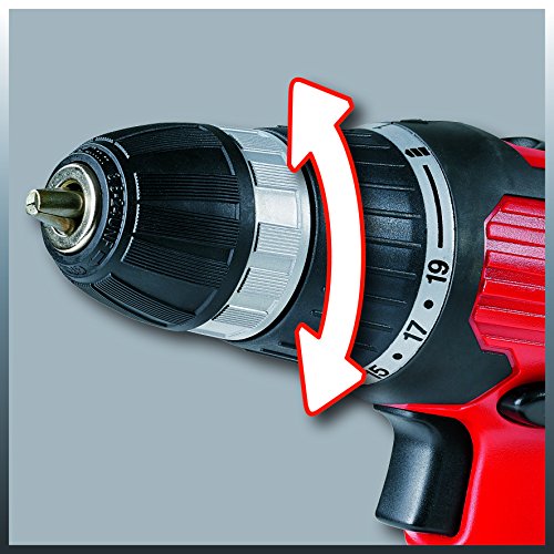 Einhell Akku Bohrschrauber TC-CD 18-2 1h (2x Ni-Cd Akku, 18 V, 1,2 Ah, 2 Gang, 30 Nm, Schnellladegerät, Koffer) - 7