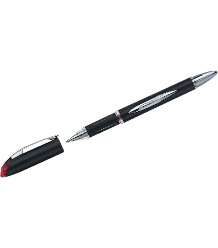 Uni-Ball Jetstream SX-210 Tintenroller – 0,5 Mm, Blau, Dokumentenecht | Schnelltrocknend & Für Linkshänder Geeignet