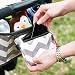 GudeHome Pushchair Organiser Storage Baby Stroller Organizer Diaper Bag Changing Bag and Removable Zipper Pouch