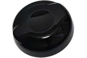 UVCANY MINI F55 F56 F57 Tappi serbatoio carburante, adesivo di copertura del tappo del gas per MINI S JCW F55 Hardtop F56 Hatchback F57 Covertible(Nero lucido)