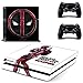 Produktbild Deadpool PS4 Skin Sticker Vinyl Aufkleber Schutzfolie zum Konsole & 2 Controller NEU