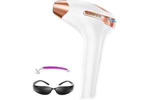 BEAURIS IPL Geräte Haarentfernung Laser mit 21J Max. Energie und 600-1200NM Effizient IPL Laser Haarentfernungsgerät für Frauen und Männer