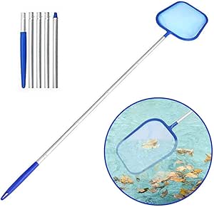 Pool Haken & Kescher Halter - 360° Drehbar Für Terrasse, Wand & Deck