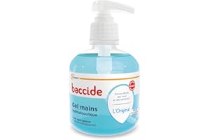 COOPER BACCIDE - Gel hydroalcoolique - Elimine 99,9% des virus et - 96,8% d'eau et d'ingrédients d'origine végétale - Fabriqué en France - 300ml